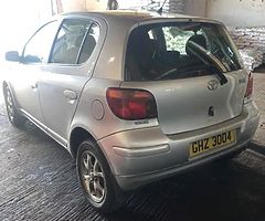 2005 Yaris 1.3 Breaking only parts cheap to clear