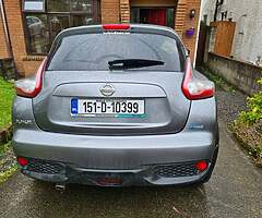 2015 Nissan juke 1.5 diesel-2 yrs nct, low km.