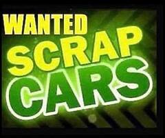 Scrap cars wanted