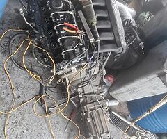 BMW 523i 2.5 petrol  2008 engine and gearbox