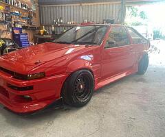 Ae86 twincam drift car