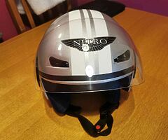 Open face helmet