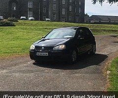 08 vw golf car for sale