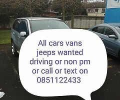 Cash for cars