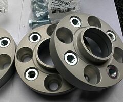 25mm EIBACH 4x100 PRO WHEEL SPACERS RENAULT CLIO MEGANE MK1 MK2 NISSAN MICRA K12 FOR ALLOYS WHEELS - Image 5/8