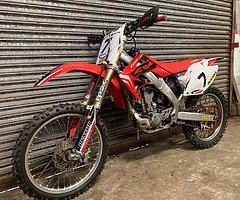 Crf250 twinpipe