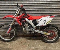 Crf250 twinpipe