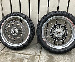 Yamaha 450 supermoto wheels talon excel