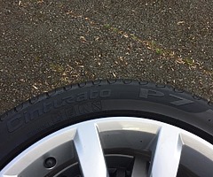 Genuine 17” VW 5x112 alloy wheels - Image 8/10