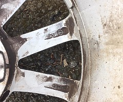 Genuine 17” VW 5x112 alloy wheels - Image 9/10