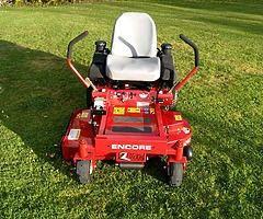 Encore zero turn mower