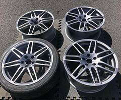 AUDI RS4 alloys for sale - Image 4/5