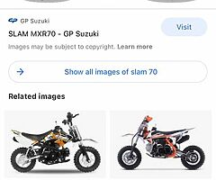 Looking for pit bike