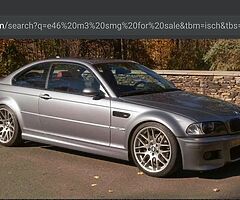E46 m3 SMG