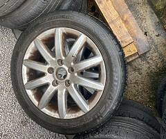 Sets of alloy wheels