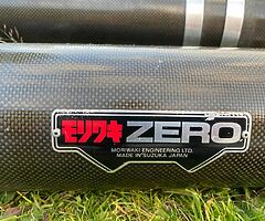 Firestorm titanium Moriwaki exhaust system