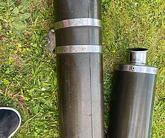 Firestorm titanium Moriwaki exhaust system - Image 5/9