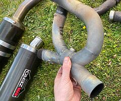 Firestorm titanium Moriwaki exhaust system - Image 9/9