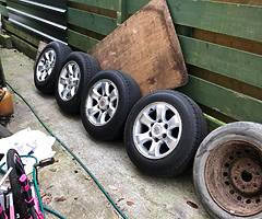Toyota hiace 15” alloys - Image 5/5