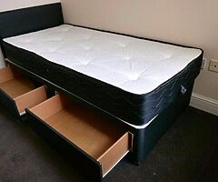 ~ Single Divan bed Available in stock for sale ~ Cash on delivery ~