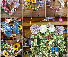 Last off the door wreaths