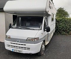 1997 Fiat Ducato 2.5l. 5 berth - 76k Miles. New CVRT