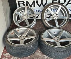 Vossen CV3-R 20 Inch Alloy Wheels Staggared Concaved 5x114.3 Audi A6 Mercedes Chaser