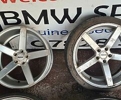 Vossen CV3-R 20 Inch Alloy Wheels Staggared Concaved 5x114.3 Audi A6 Mercedes Chaser - Image 3/6