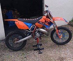 KTM SX 125 2005 & BIKE TRAILER - Image 4/8
