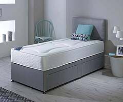 single divan bed available in stock for sale !! Limited Offer !!