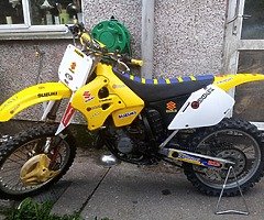 99 Suzuki Rm 125 swap for 85
