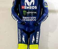 Motorbike suits gloves and boots