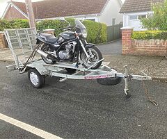 Motorbike trailer quad