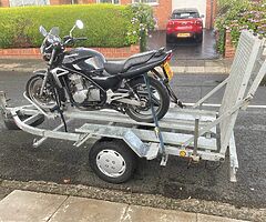 Motorbike trailer quad