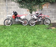 Cr 85 07. And crf 150 07.
