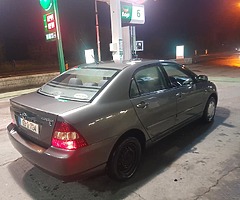 2003 Toyota Corolla 1.4 petrol NCT 8/19 tax until February - Image 5/8