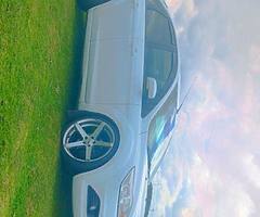 18" ford alloys 5x108 and twin pipes