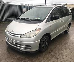 2001 Toyota Previa 2.4 Manual Petrol 8 seater