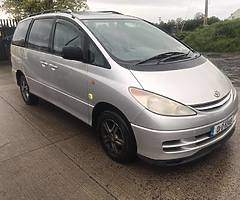 2001 Toyota Previa 2.4 Manual Petrol 8 seater