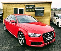 2014 Audi A4 2.0 TDI S- Line Black Edition ****FINANCE THIS CAR £69 A WEEK**** .