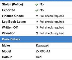 1985 Kawasaki Gpz600 r - Image 4/5