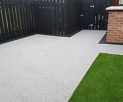 Beautiful resin bound surfacing