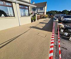 Beautiful resin bound surfacing