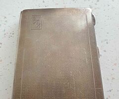 Solid silver cigarette case - Image 4/4