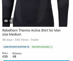Rebelhorn Thermo Longsleeve size M