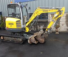 2017 Wacker Neuson Mini Digger