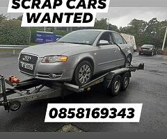 SCRAP CARS WANTED