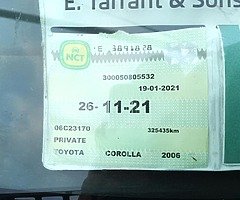 06 Toyota Corolla 1.4 diesel - Image 3/5