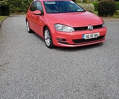 VW HIGHLINE GOLF 1.6TDI, LOW MILEAGE