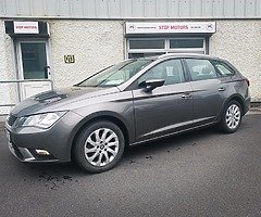 152 SEAT Leon 1.6tdi estate/Only 146k km/FSH/Irish - Image 3/10